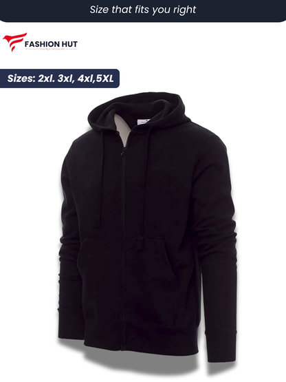 Jet Black Payper Zipper