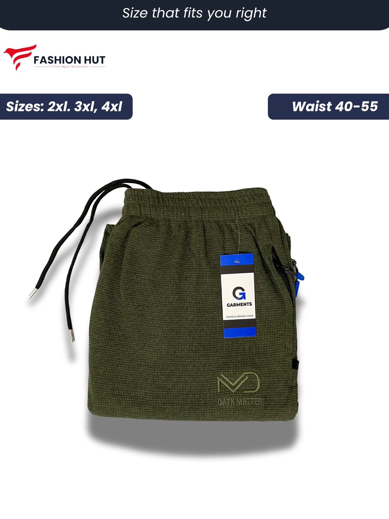 Olive Green Thermal Trousers  | Winter edition