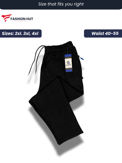 Jet Black Thermal Trousers  | Winter edition