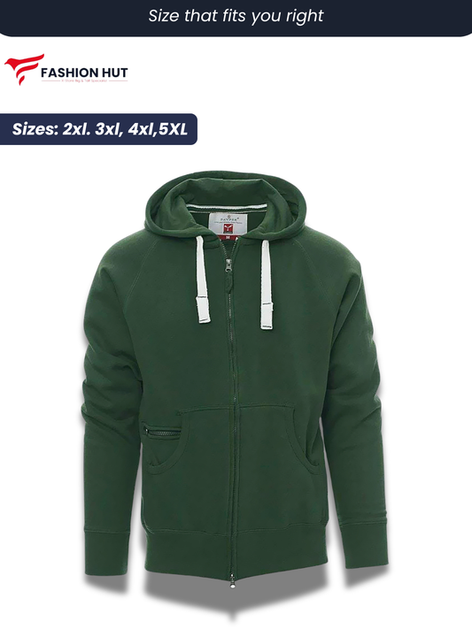 Bottle Green Payper Zipper