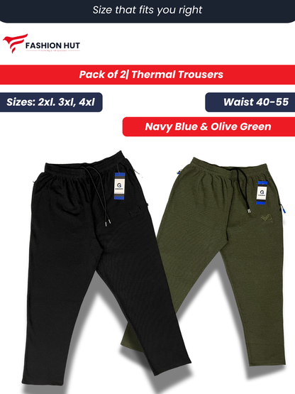 Pack of 2 Thermal Trousers | Winter edition