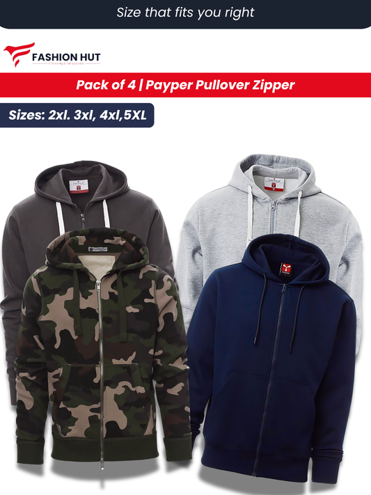 Pack of 4 Payper  Zipper