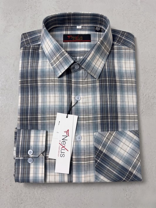 Noir Matrix Ice Blue Shirt
