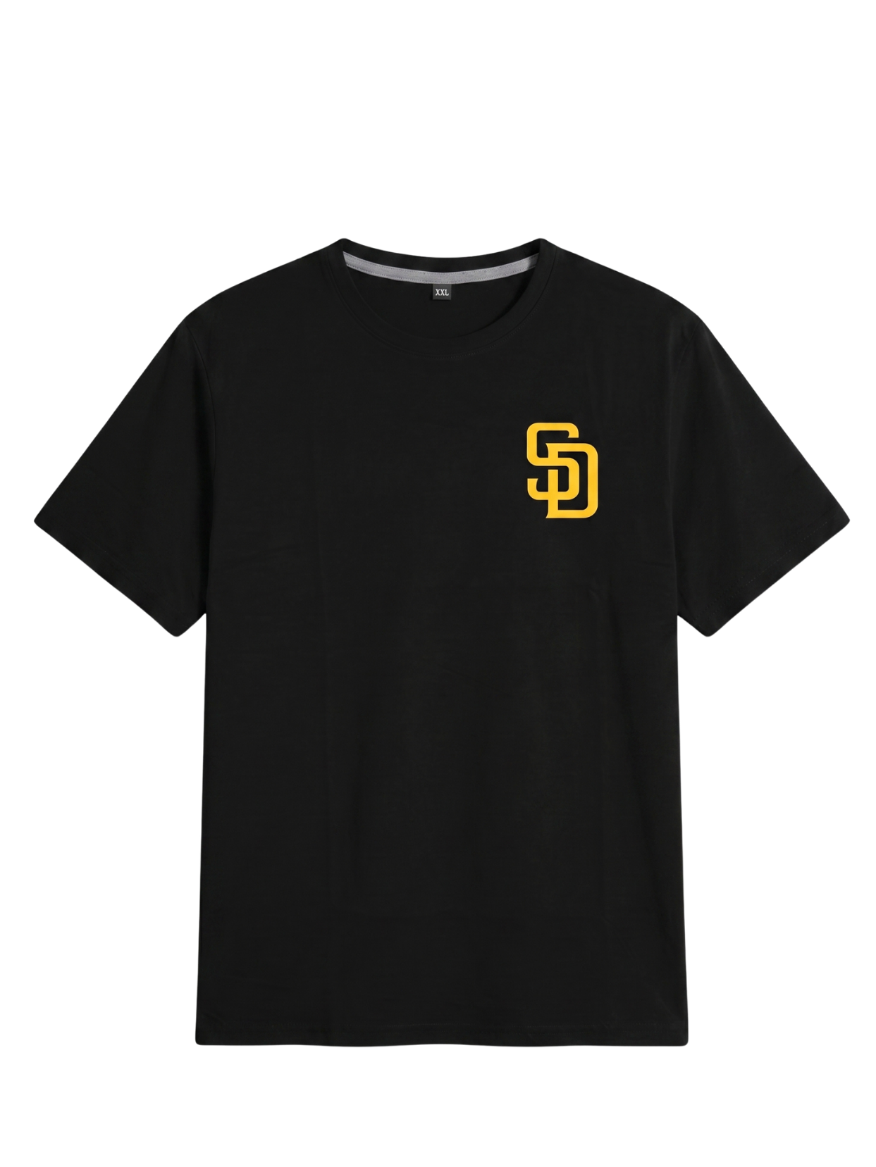 Printed Black Round Neck T-Shirt | Summer Edition