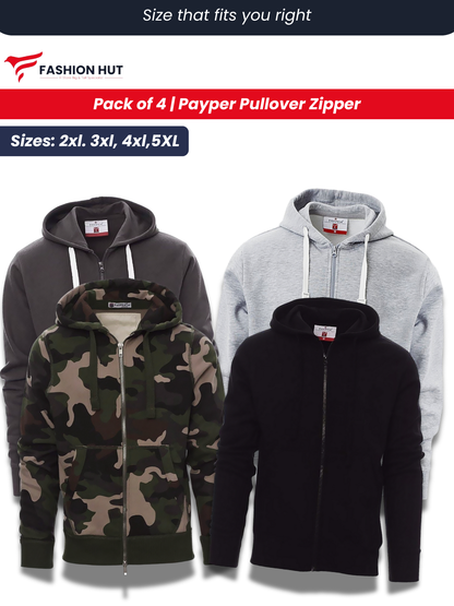 Pack of 4 Payper  Zipper