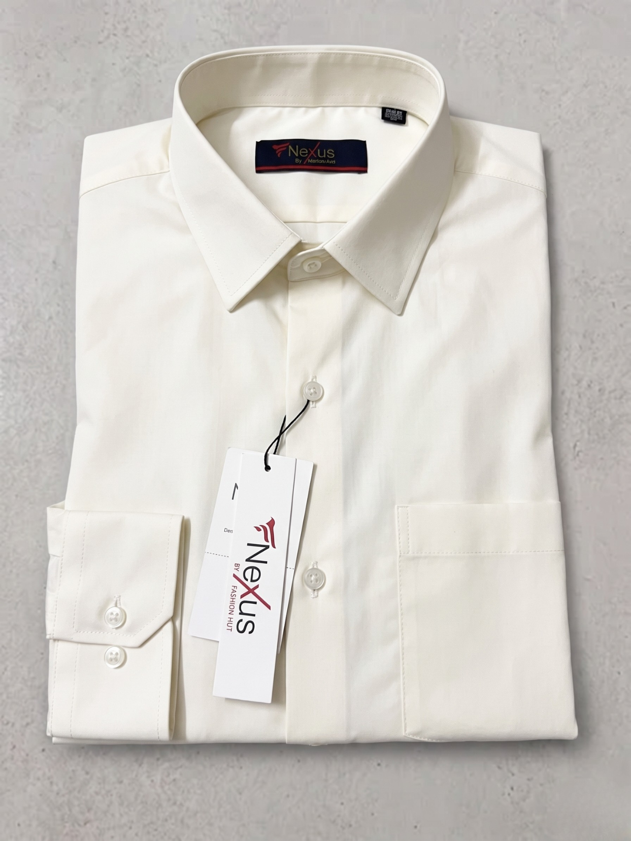 Milky White Plain Shirt