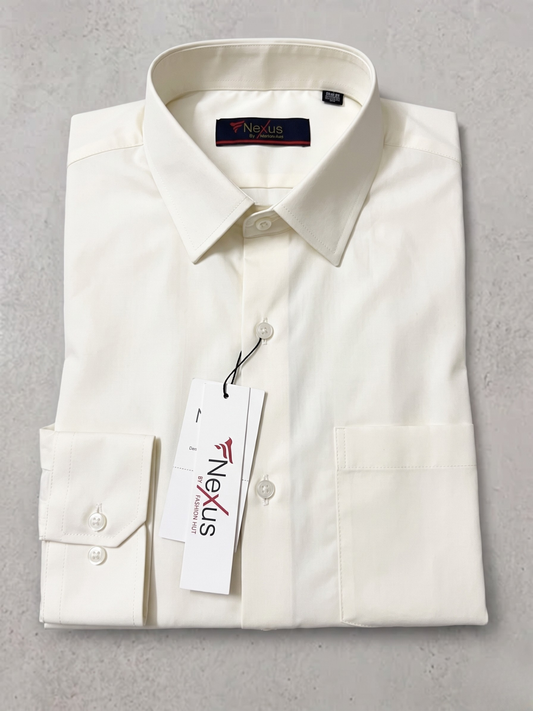 Milky White Plain Shirt