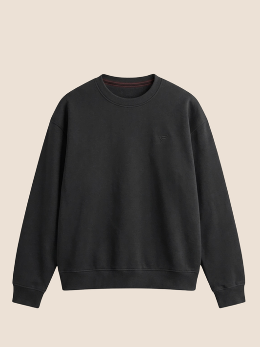 Charcoal Grey Premium Fleece Sweatshirt — Winter Edition