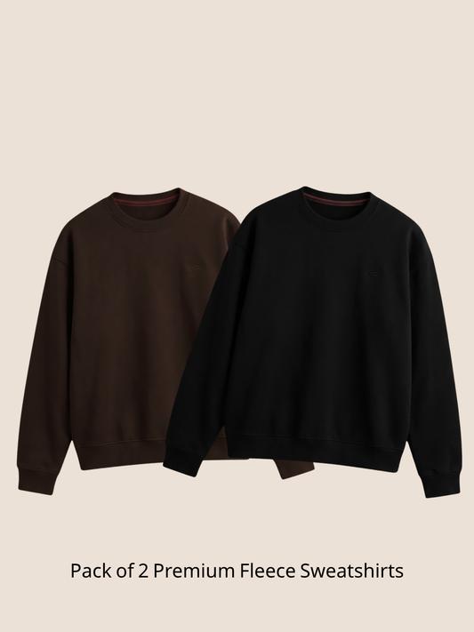 pack of 2  Premium Fleece Sweatshirt — Winter Edition