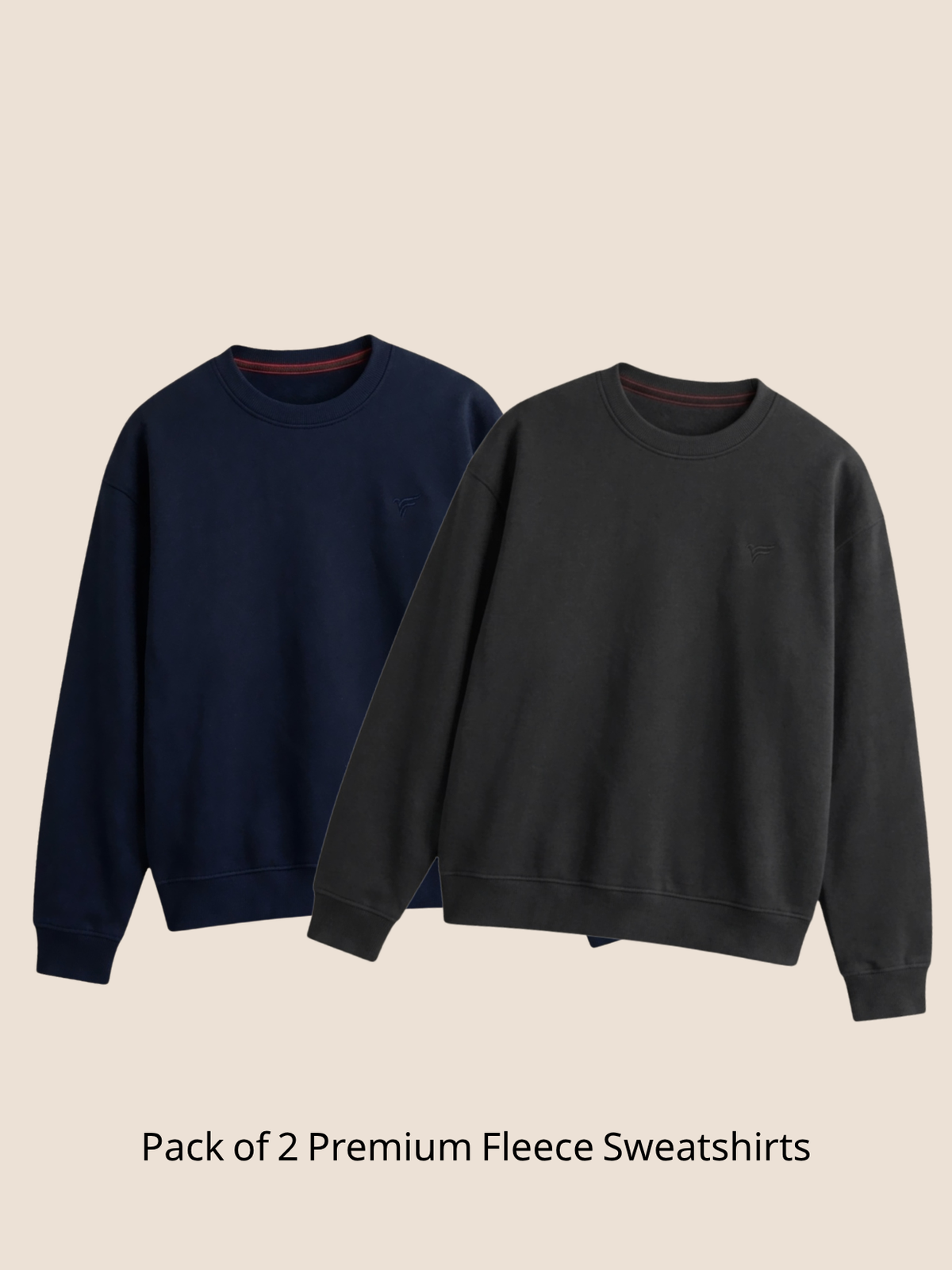 pack of 2  Premium Fleece Sweatshirt — Winter Edition