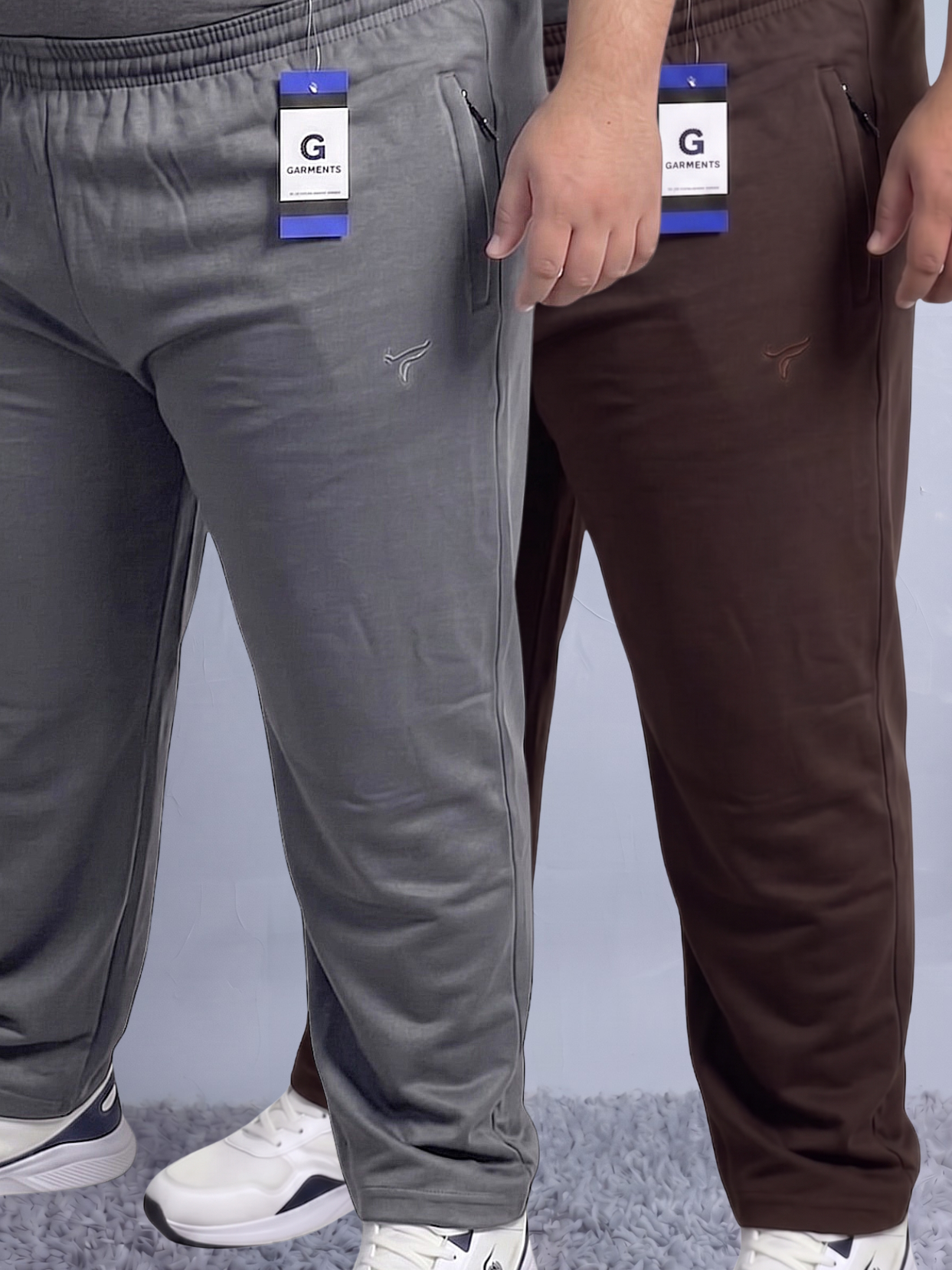 Pack of 2 Pk Polo Fabric Trousers| Best For Exercise | Summer Edition