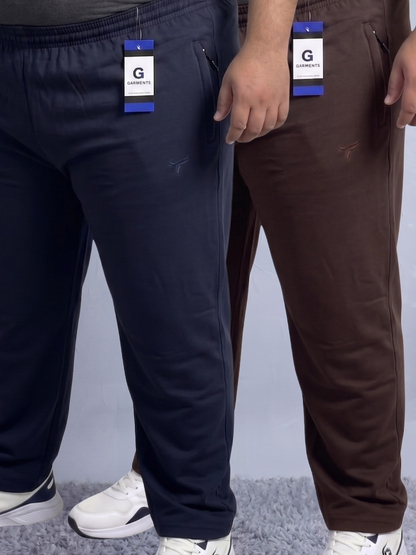 Pack of 2 Pk Polo Fabric Trousers| Best For Exercise | Summer Edition