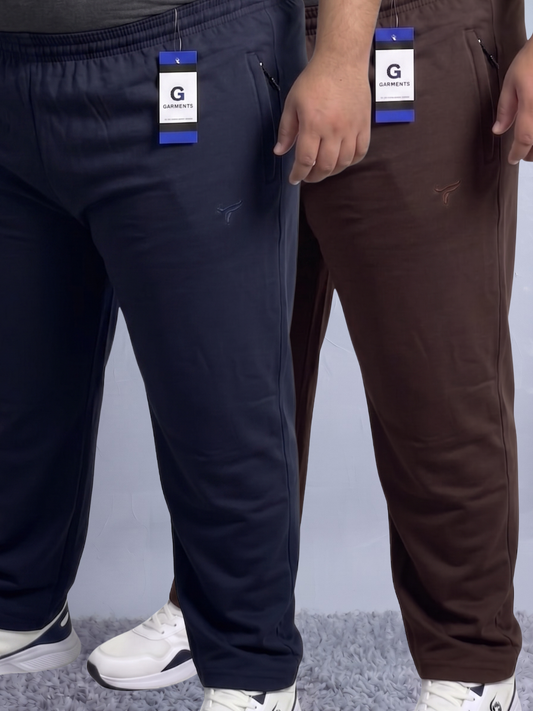 Pack of 2 Pk Polo Fabric Trousers| Best For Exercise | Summer Edition