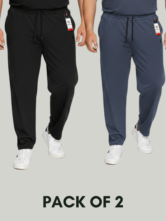 Pack of 2 Polo Fabric Trousers| Best For Exercise