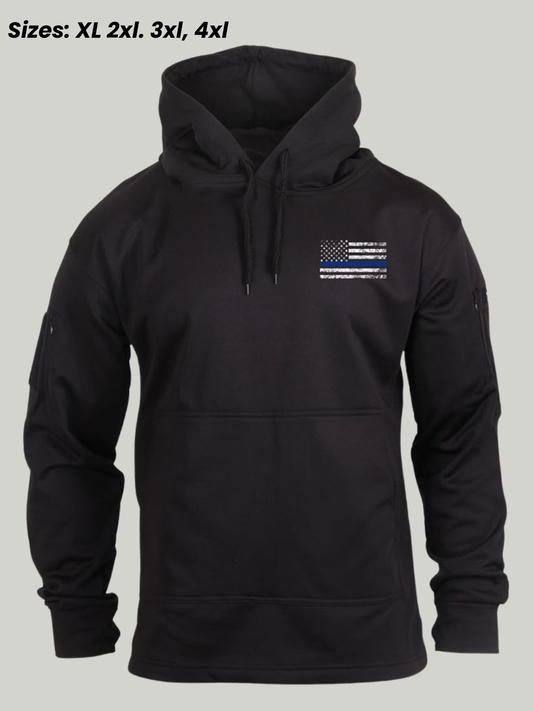Sportswear Fleece Black Hoodie