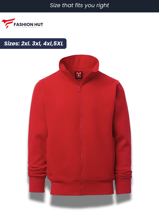Red Payper Mock Neck Full Zip