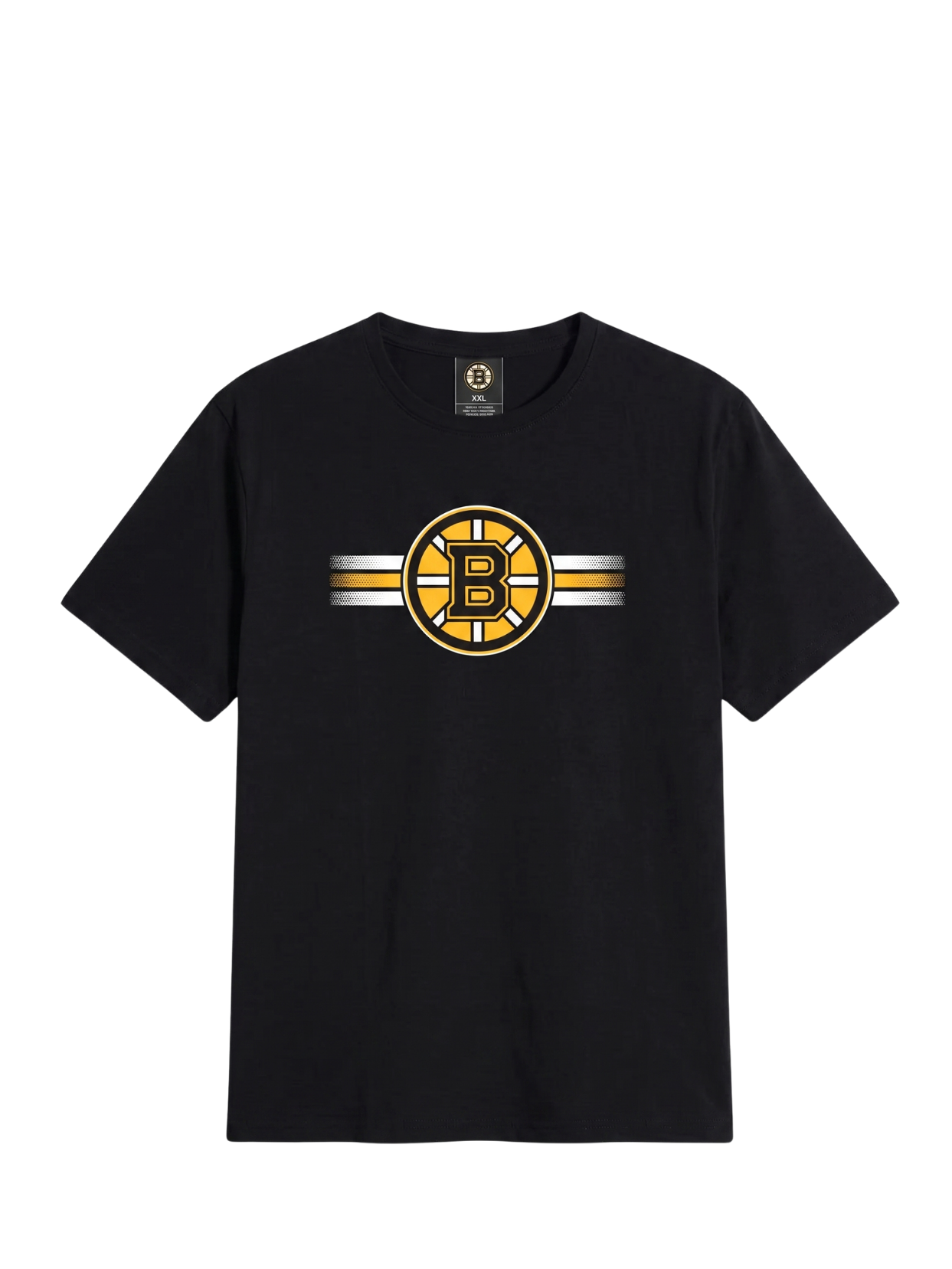 Printed Black Round Neck T-Shirt | Summer Edition