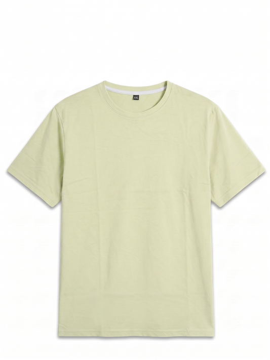Fresh Cotton  Jersey Pista Round Neck T-Shirt | Summer Edition
