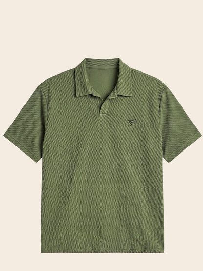 Pack of 3  Thermal johnny Collar Polo| Summer Fit