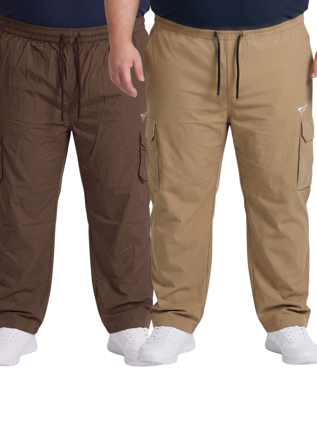Pack of 2 Premium 5 Pockets Cargo Trousers