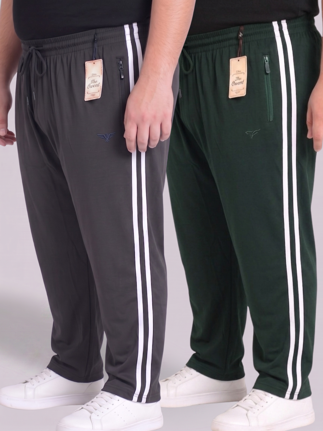 Pack of 2 Stripes Cotton Jersey Trousers | Summer Edition