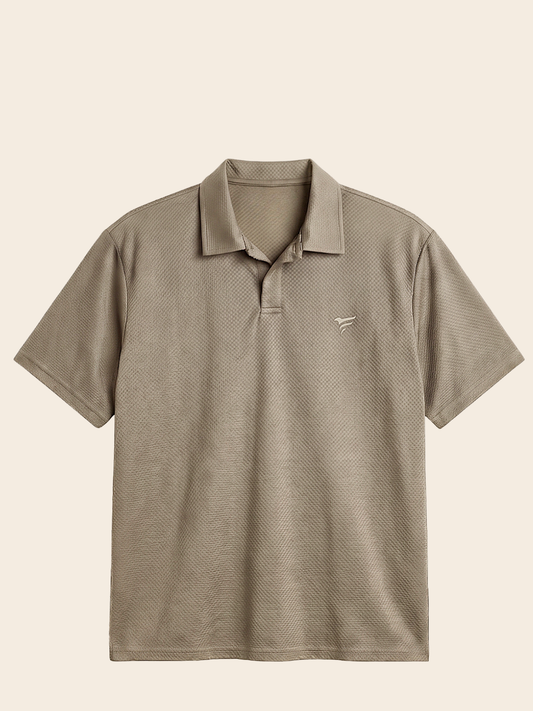 Skin Lycra johnny Collar Polo| Summer Fit