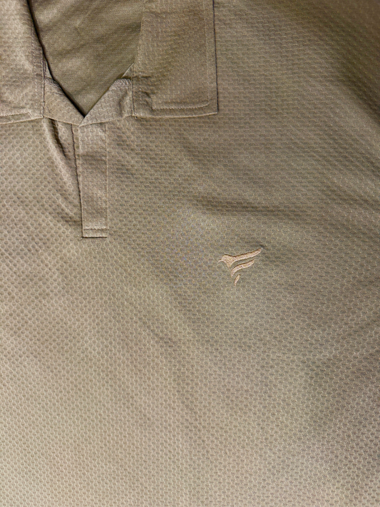 Skin Lycra johnny Collar Polo| Summer Fit