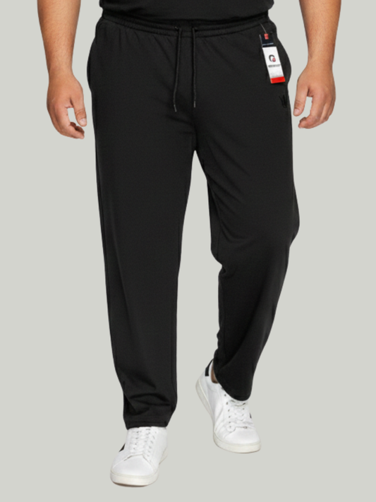 Black Polo Fabric Trousers| Big Size