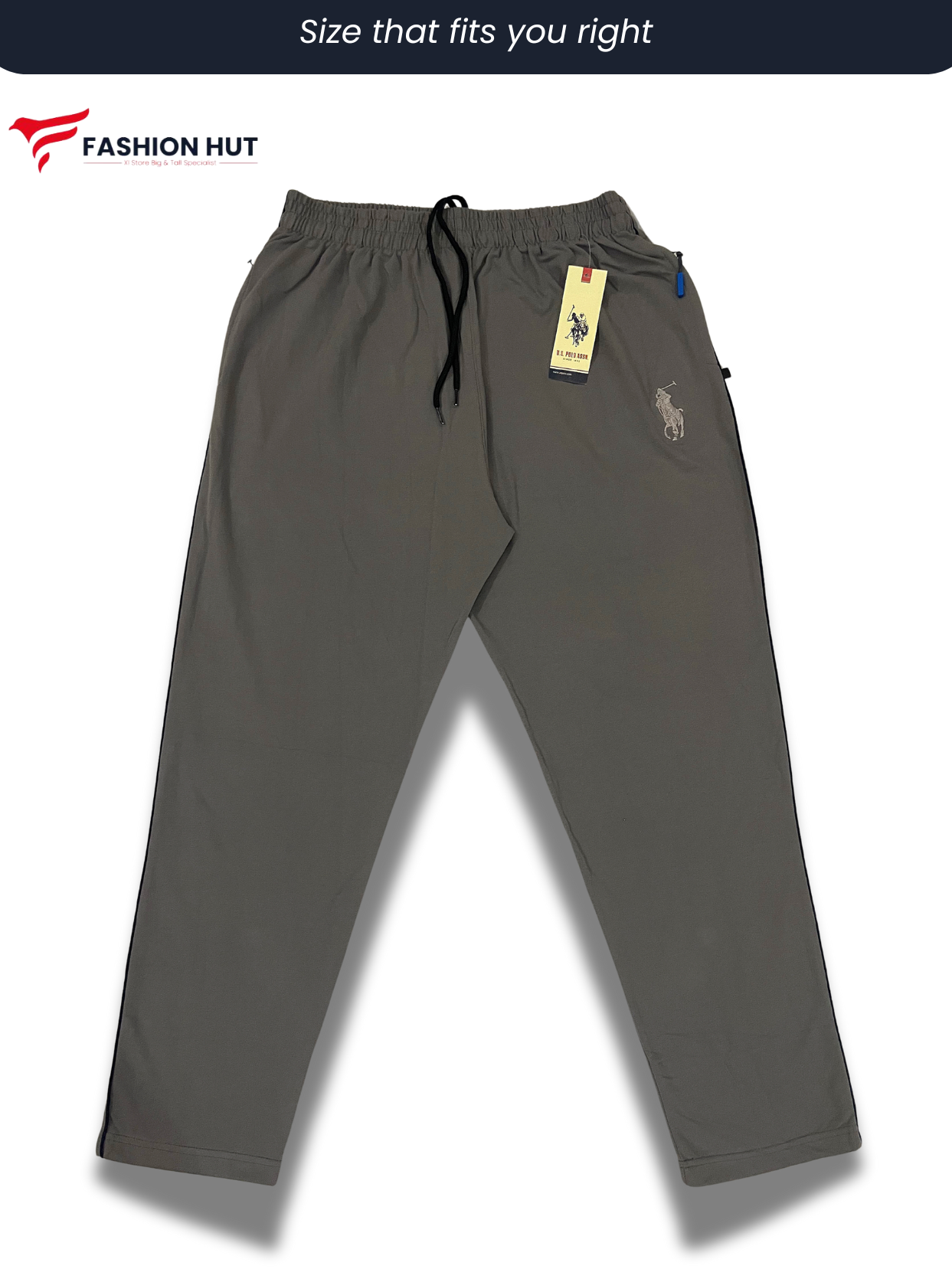 Pack of 3 Polo Fabric Trousers Big size