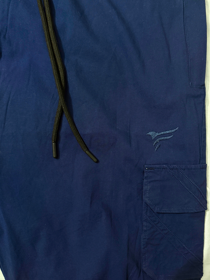 Premium Navy Blue 5 pockets Cargo Trousers