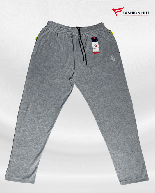 Cotton PK Polo Trousers – Heather Grey | Premium Summer Collection