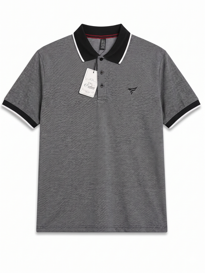 Black Bird Eye P.Q Polo Shirt