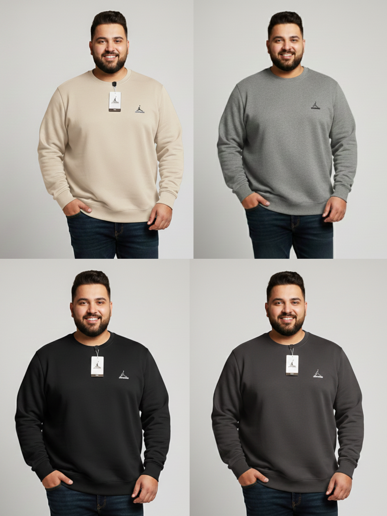 Pack of 4 Jordan/Boss Sweatshirts