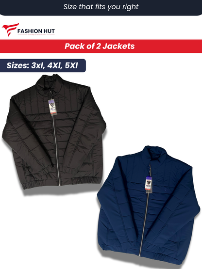 Pack of 2 Parachute Puffer Jacket