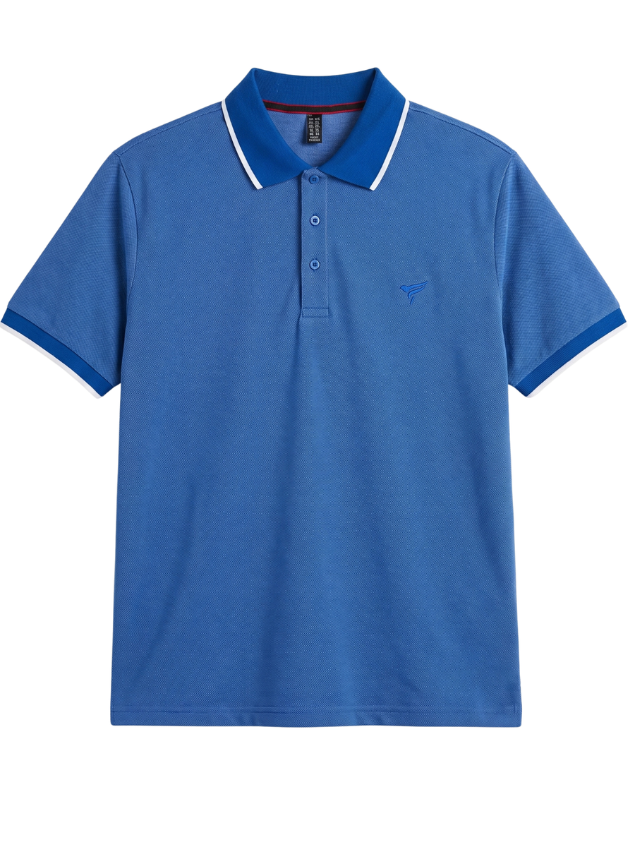Royal Blue Bird Eye P.Q Polo Shirt