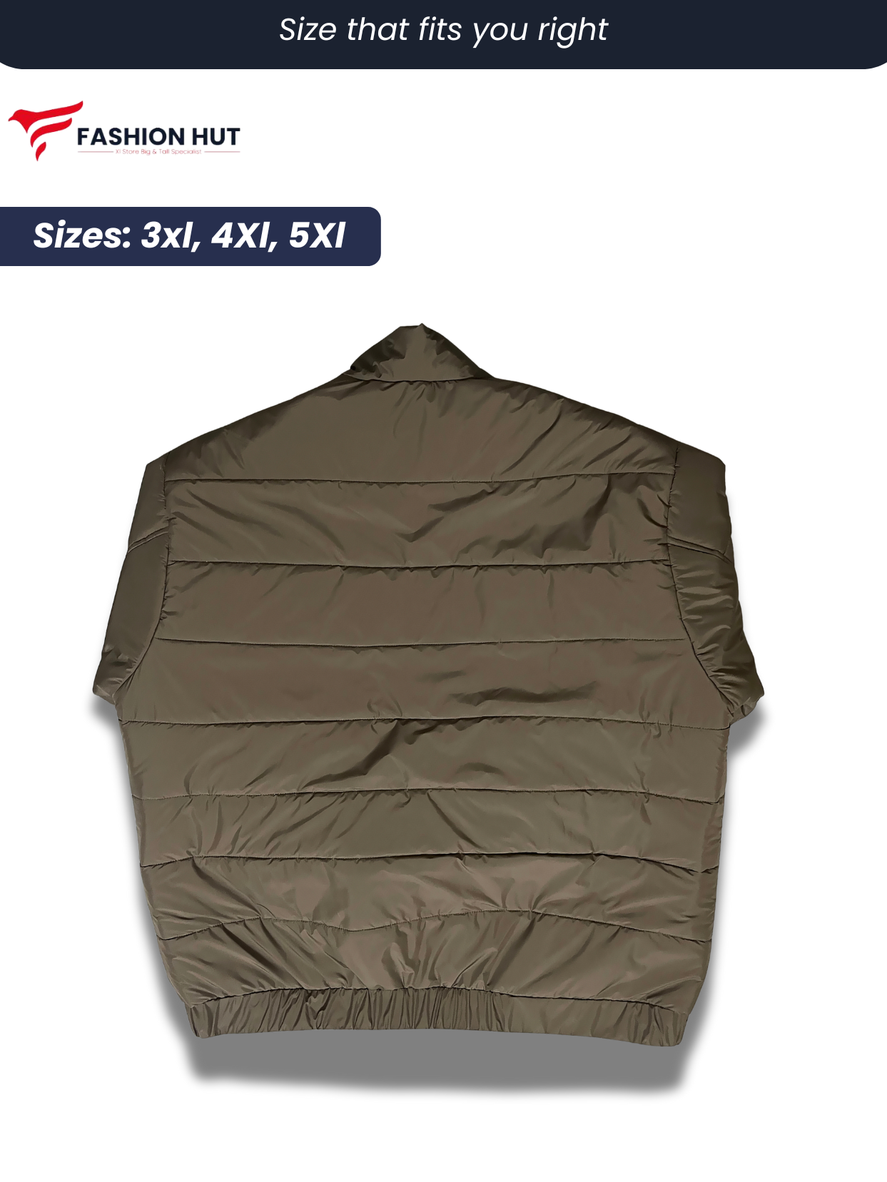 Pistachio Grey Parachute Puffer Jacket
