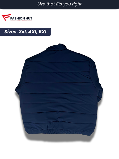 Blue Parachute Puffer Jacket