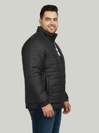 Black Parachute Puffer Jacket