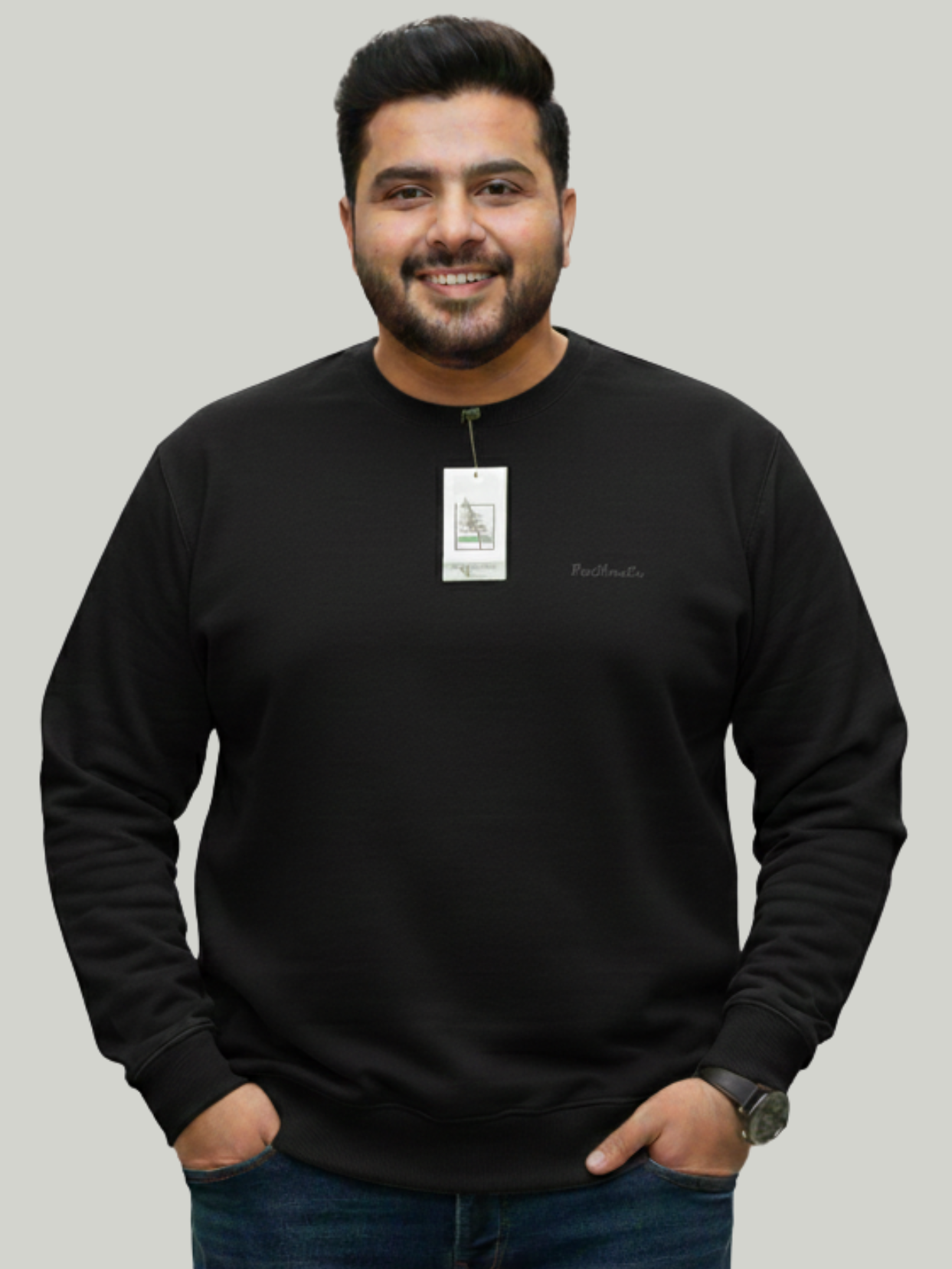 Jet Black Sweatshirt