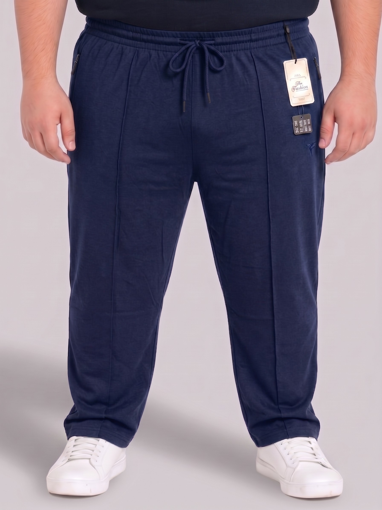 Pack of 3 Pleated  Cotton Jersey Trousers | Summer Edition