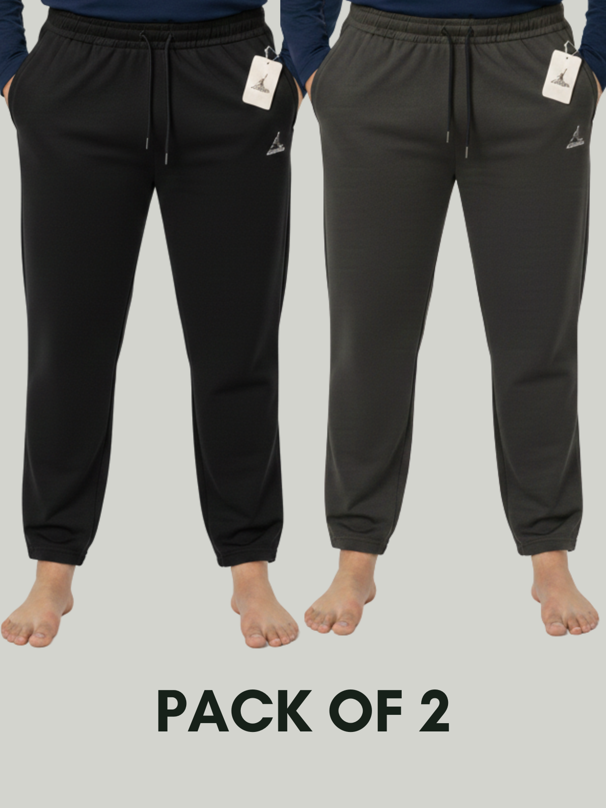 Pack of 2 Premium Fleece Trousers