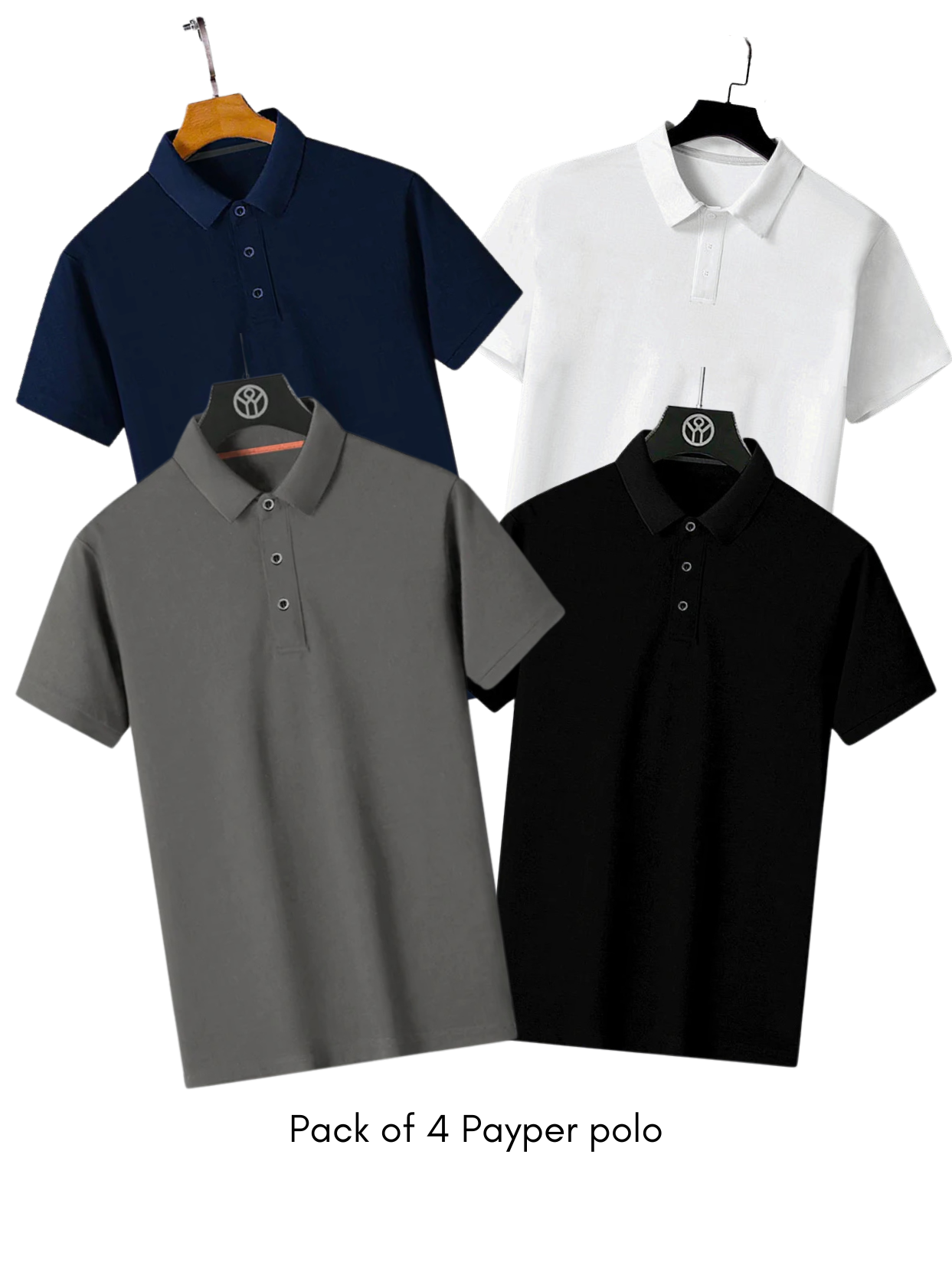 Pack of 4 Payper Polo Shirts