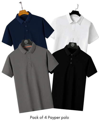 Pack of 4 Payper Polo Shirts