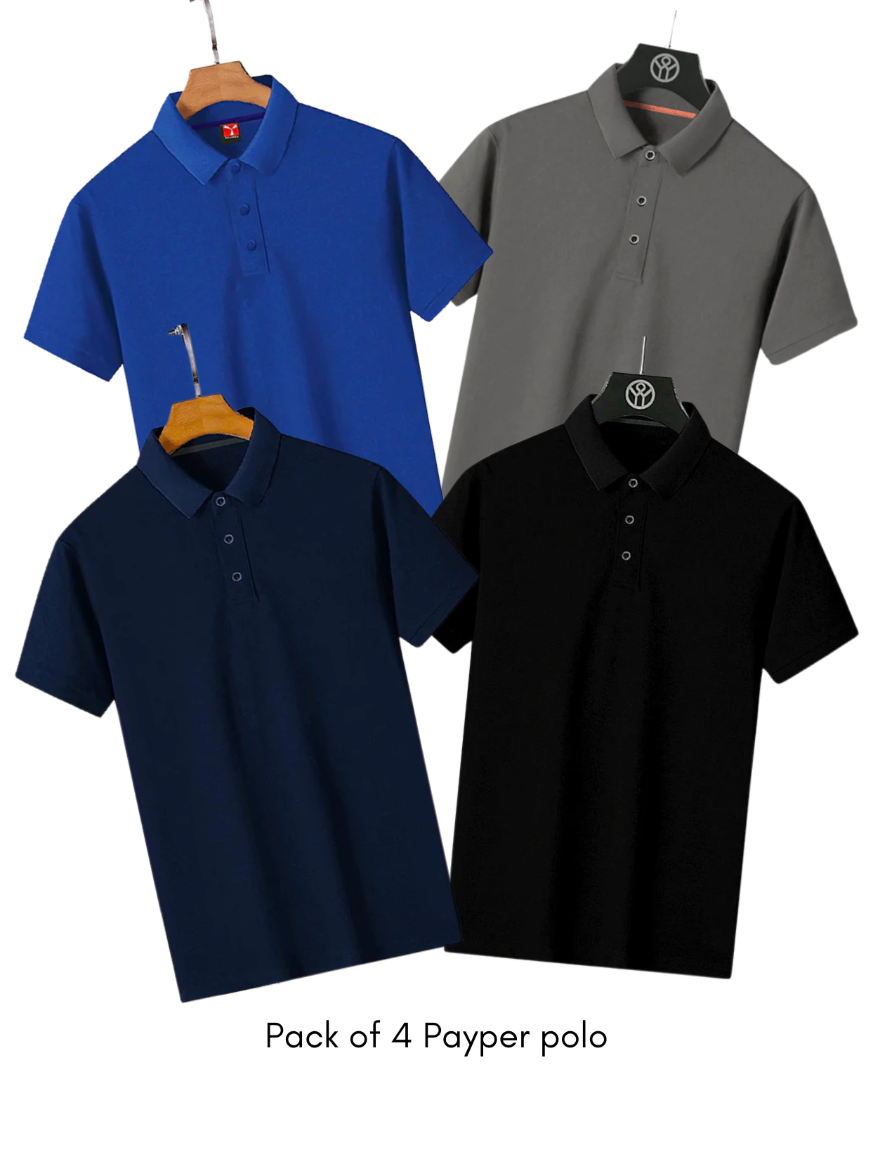 Pack of 4 Payper Polo Shirts