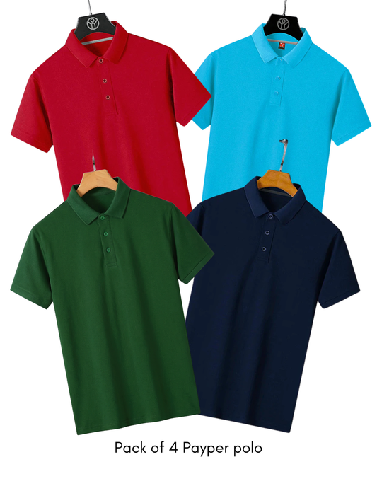 Pack of 4 Payper Polo Shirts