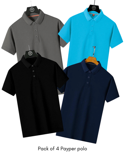 Pack of 4 Payper Polo Shirts