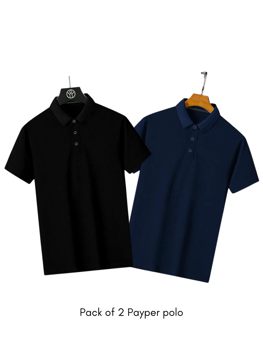Pack of 2 Payper Polo Shirts -No Color Selection-