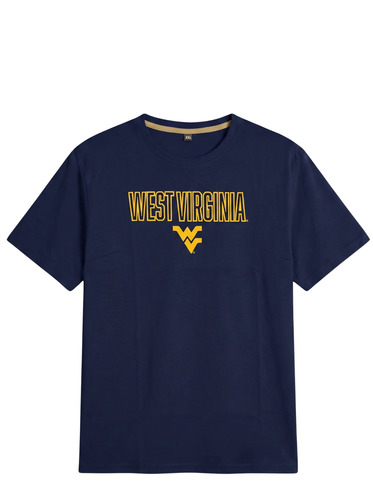 Printed Navy Blue Round Neck T-Shirt | Summer Edition