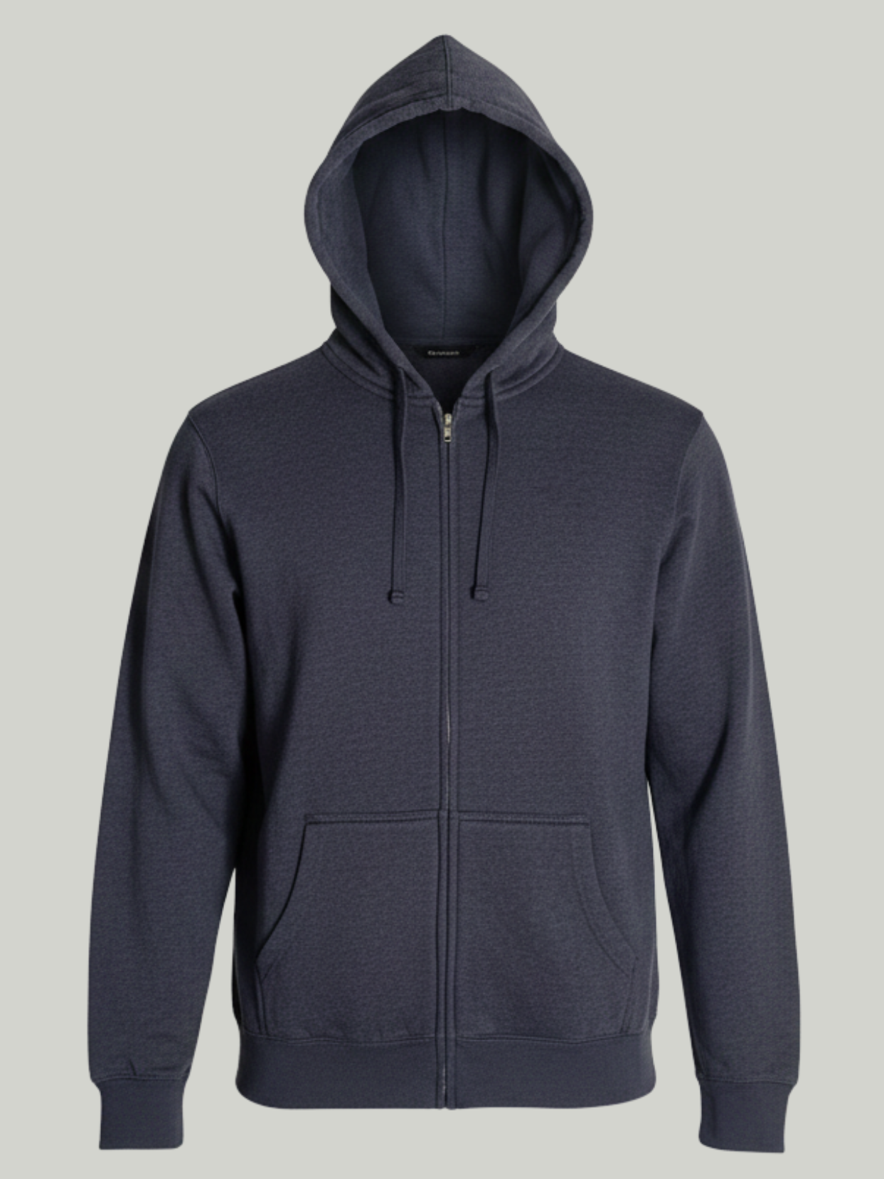 Dark Grey Zip Hoodie