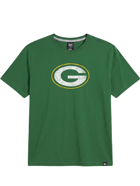 Printed Green Round Neck T-Shirt | Summer Edition